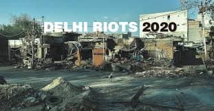 Delhi Riots and UAPA Pre-trial Detention - This is the picture of burnt shops at Shiv Vihar.