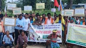 Hasdeo Aranya Coal Mining and Adivasi Protests - Cm with yogesh mishra