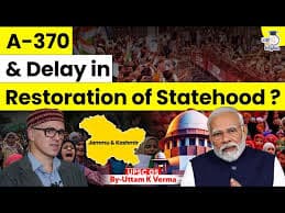 Jammu and Kashmir Statehood Delay - Cafe and restaurant in mountain