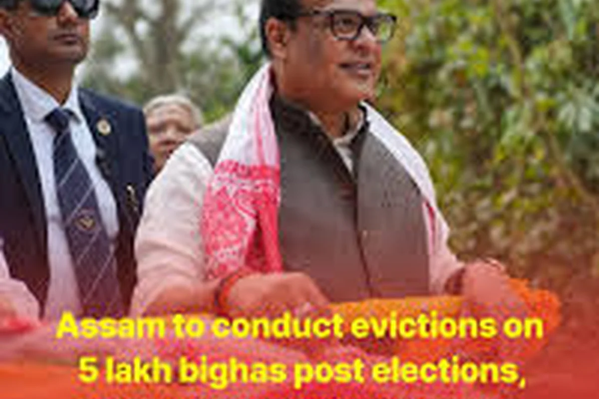 CWI India Unanswered Files visual on Assam evictions, displacement, and public accountability.