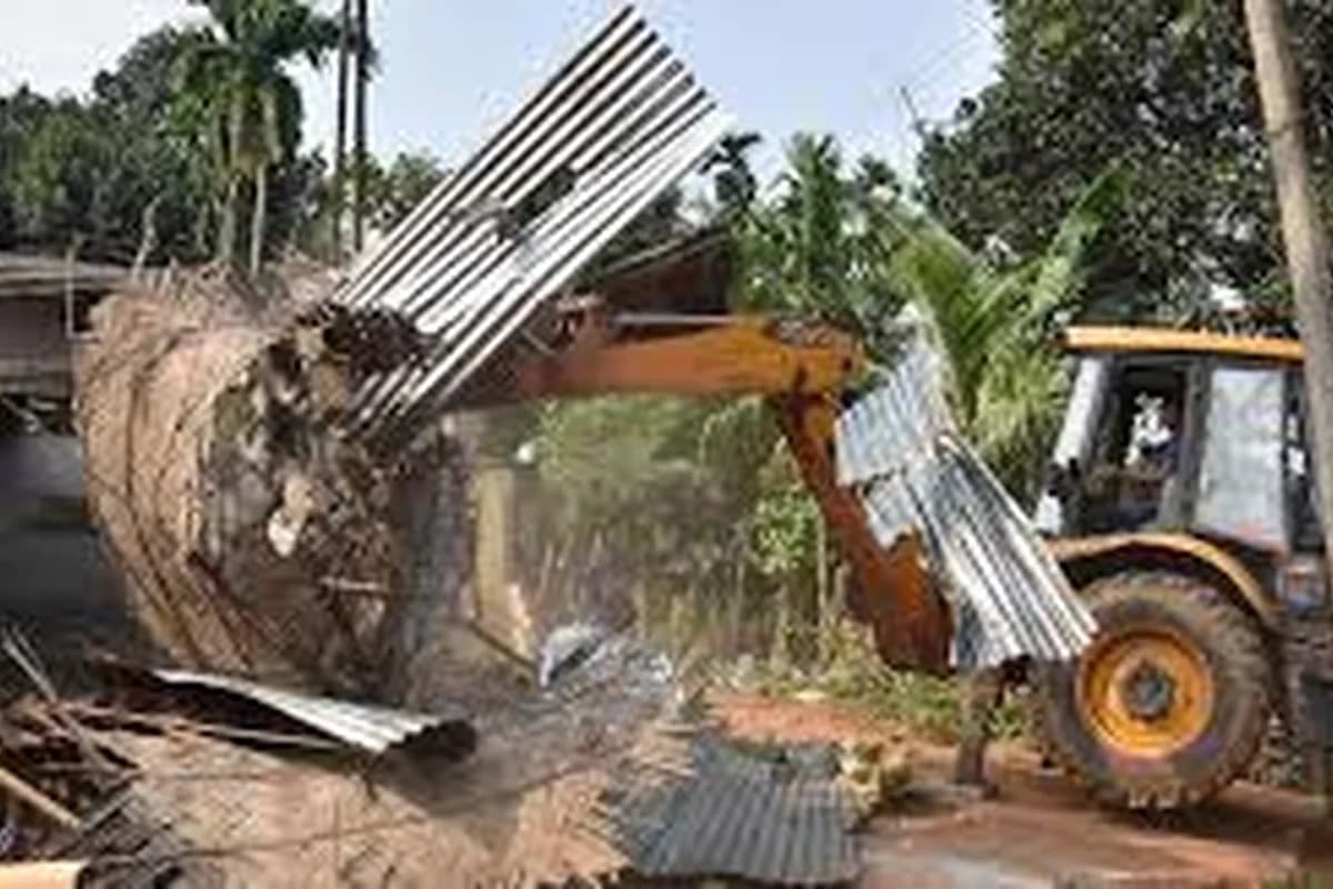 CWI India Unanswered Files visual on Assam evictions, displacement, and public accountability.