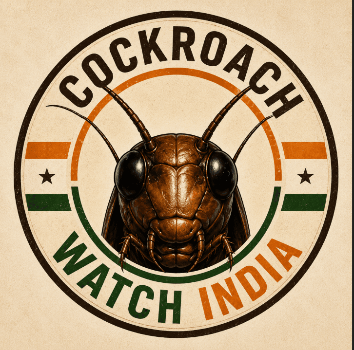 Cockroach Watch India CWI logo for the official about page