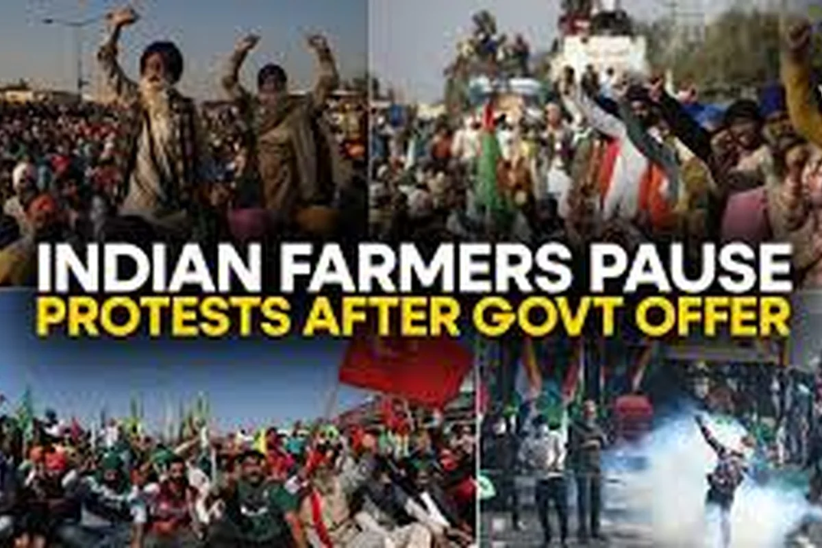 CWI India Unanswered Files visual on farmers MSP protest, policy demands, and public accountability.