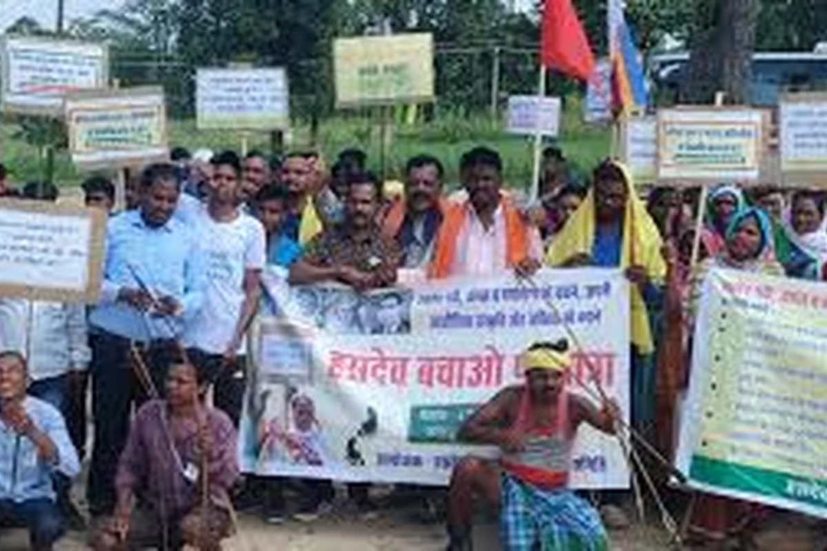 CWI India Unanswered Files visual on Hasdeo coal mining, forest protection, Adivasi resistance, and public accountability.