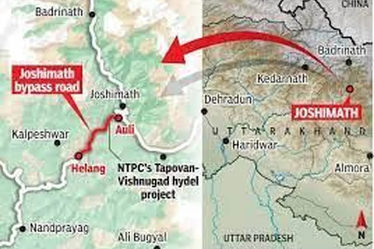 CWI India Unanswered Files visual on Joshimath land subsidence, cracked homes, Himalayan risk, and ignored warnings.